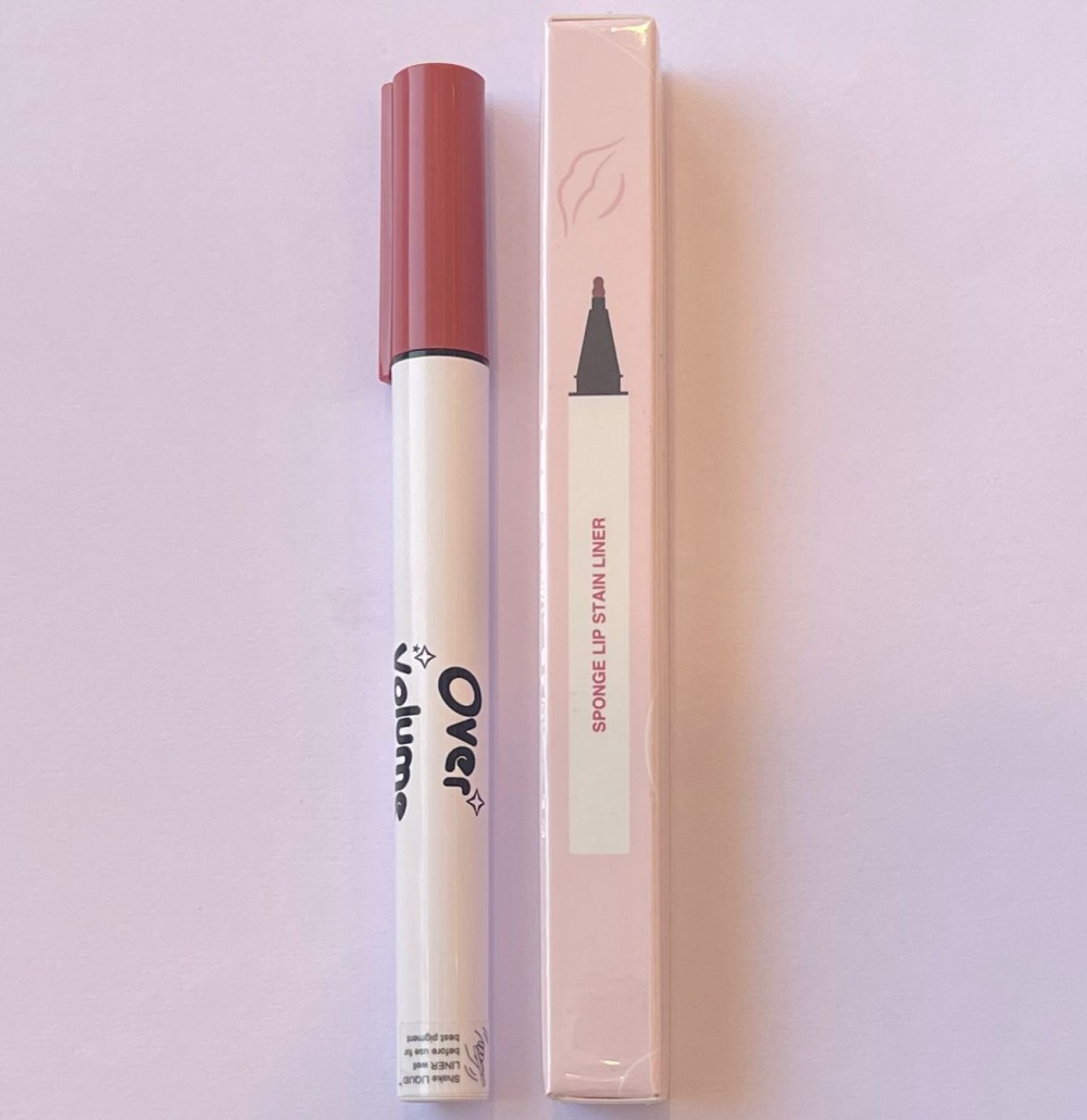 Sponge lip stain liner - Soft Petal