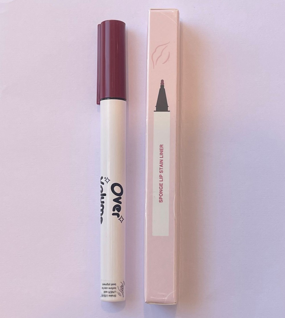 Sponge lip stain liner - Rosebud